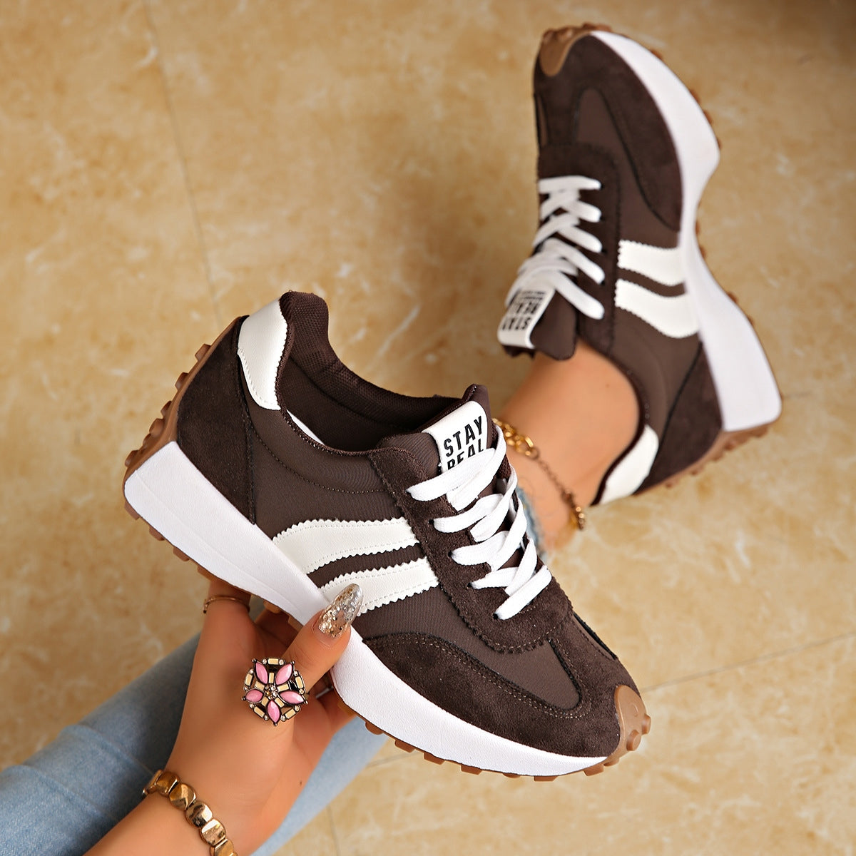 Stay-Real Sneakers | Retro style that goes with everything