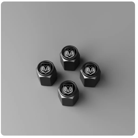 Car Tire Valve Caps – Stylish Wheel Air Valve Covers (4PCS)