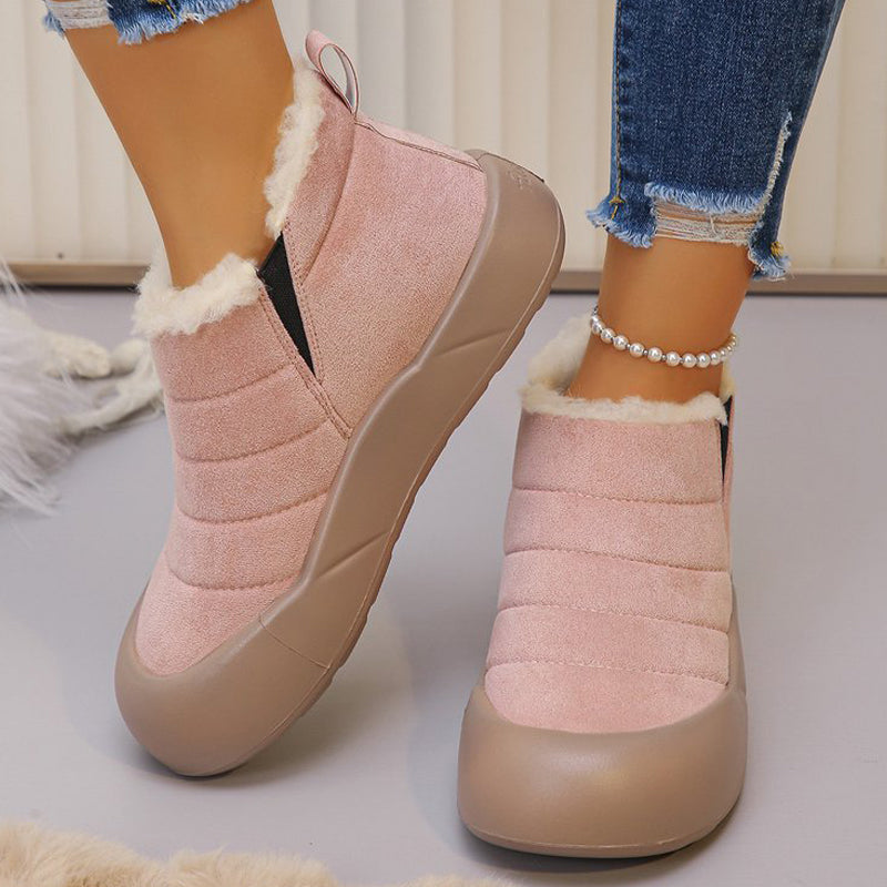 Waterproof Soft-Sole Cotton Winter Boots